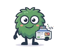 Monster frisst Webseite